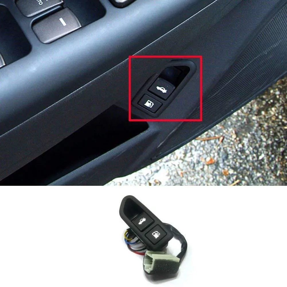 93555-3K500-HZ Trunk Lid Fuel Door Opener Switch For Hyundai For Sonata 2009 2010 Black ABS Replacement Interior Control Part