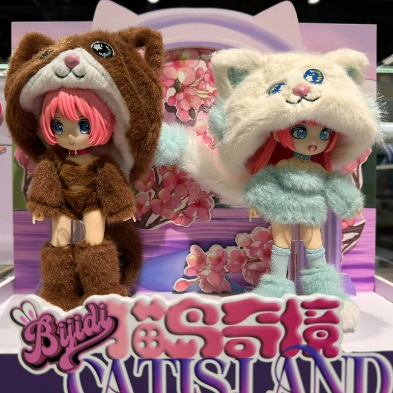 

Cat Island Wonderland Series Blind Box 1/12 MJD Action Doll Mystery Box Anime Figure Character Model Collection Decor Toy Gift