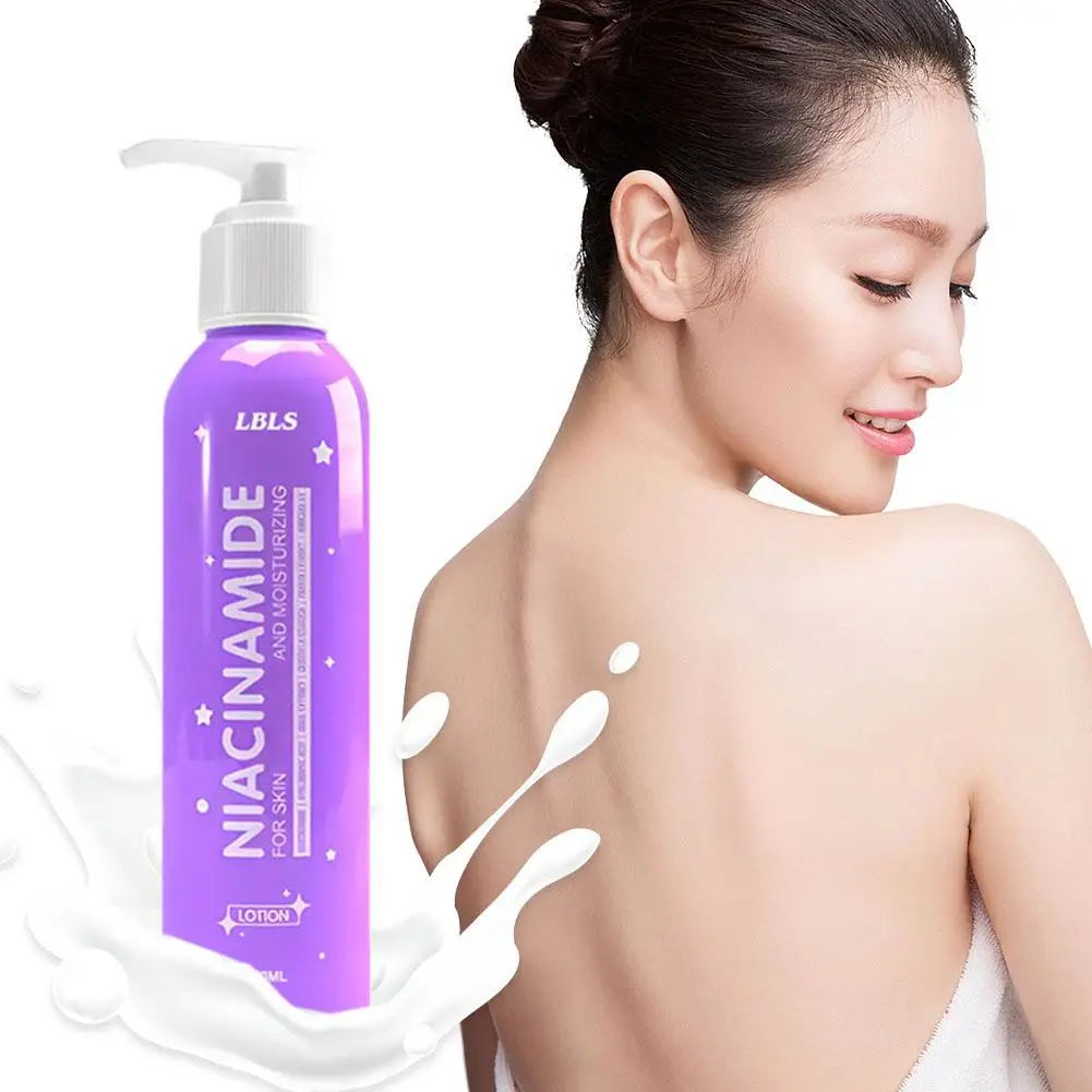 200ml Niacinamide Body Lotion Relieves Dry and Dehydrated Body and Brightens Exfoliates Skin Tone Lotion Hydrating Skin N1C9