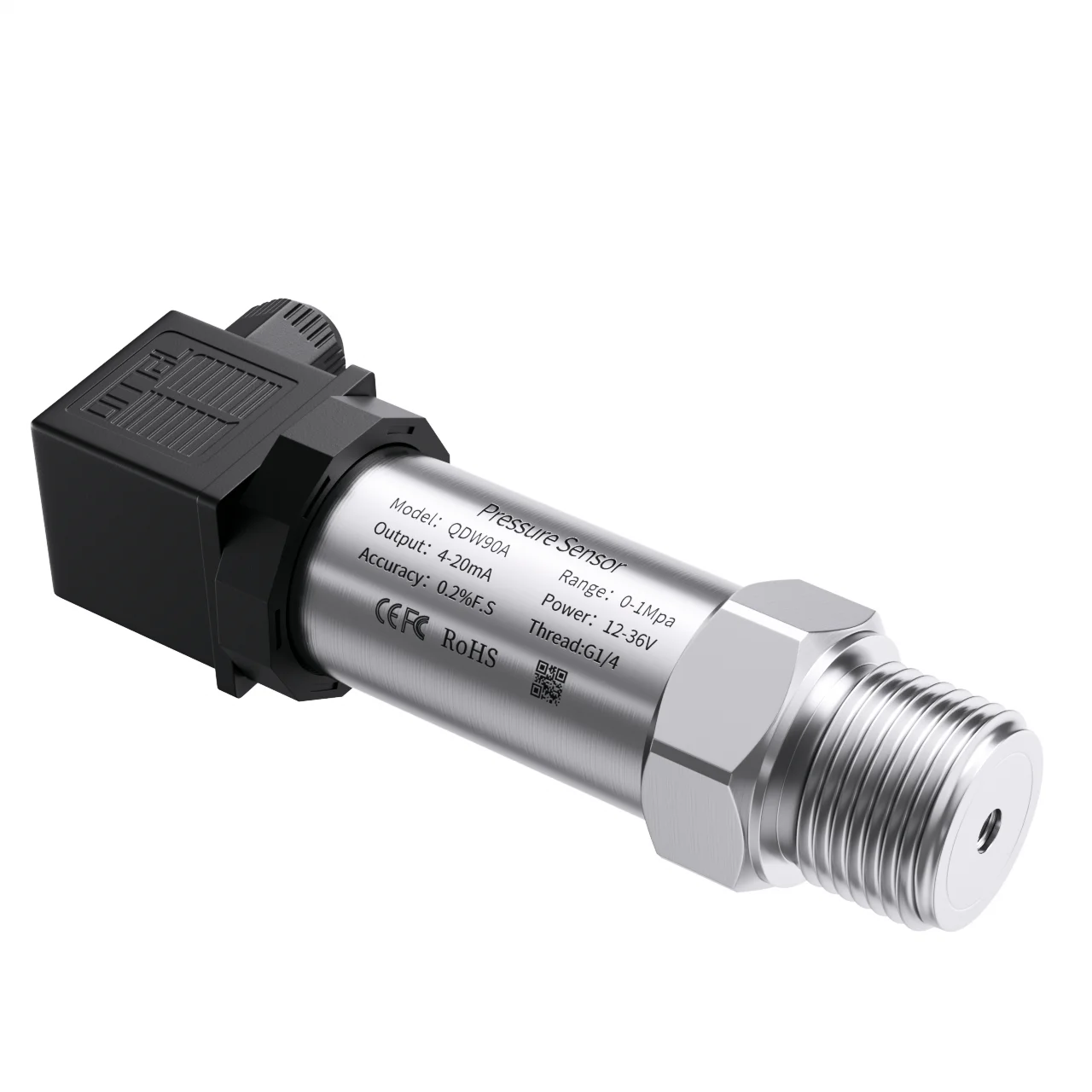 

0-10V Pressure Transducer Sensor G1/4 G1/2 1.6Mpa 2.5Mpa 1Mpa Pressure Transmitter 0-10V 10bar 50bar 600bar