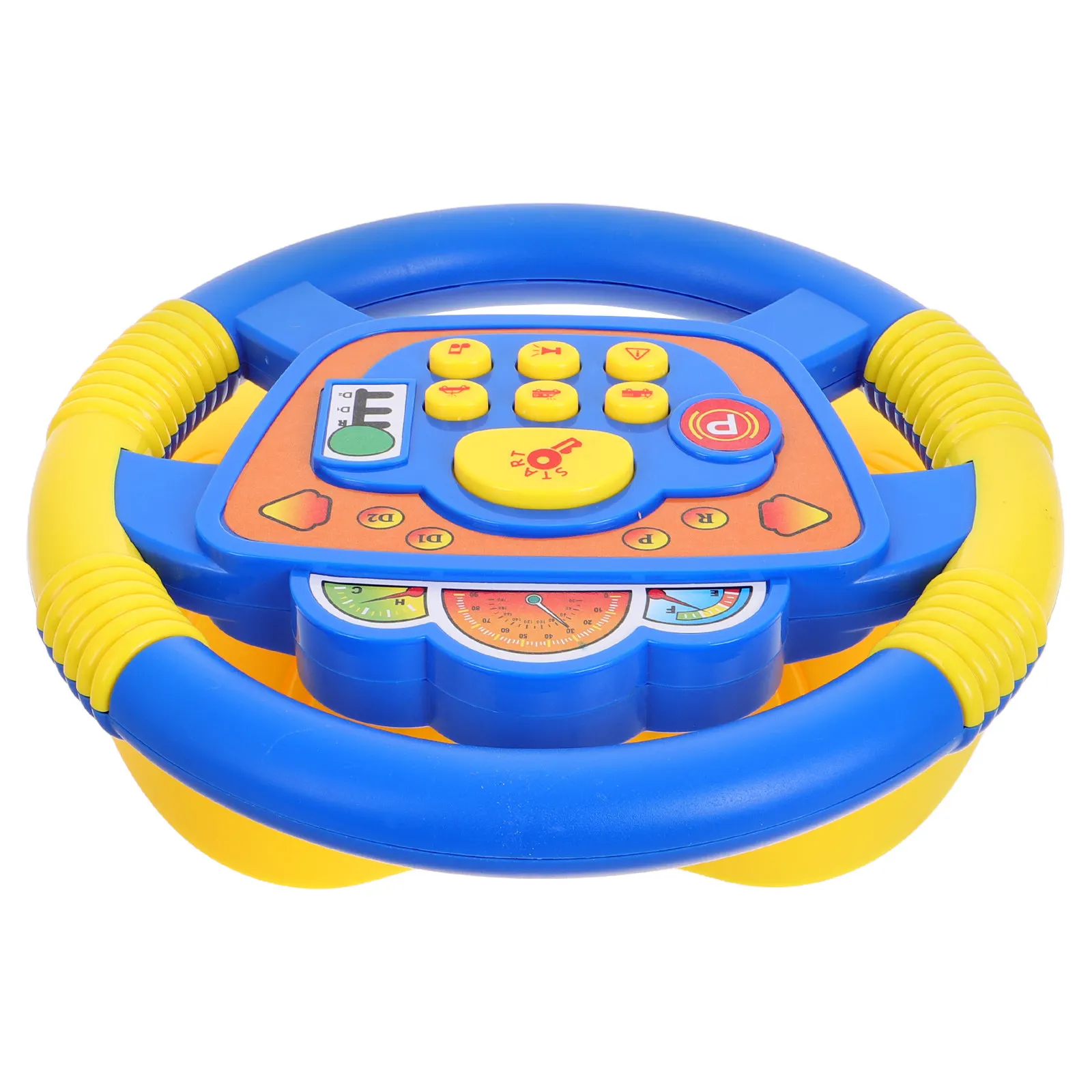 360 Degree Rotating Steering Wheel for Kids Car Seat Simulation Driving Music Interactive Pretend Play