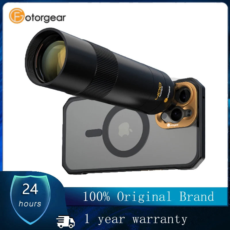 Fotorgear 400mm Mobile Phone Telephoto Additional Lens Telescope Professional Photography For Photography Concert Shooting Gift