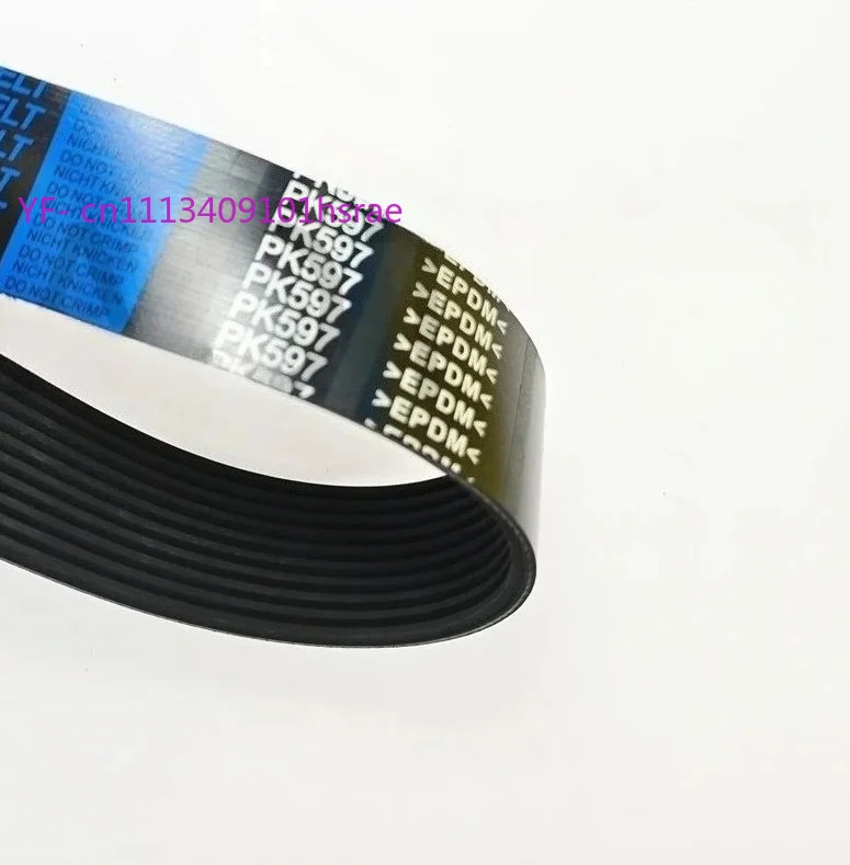 7PK597 10PK597 Farm Machine Drive Belt Micro Tiller Ripper Transmission Rubber Belt