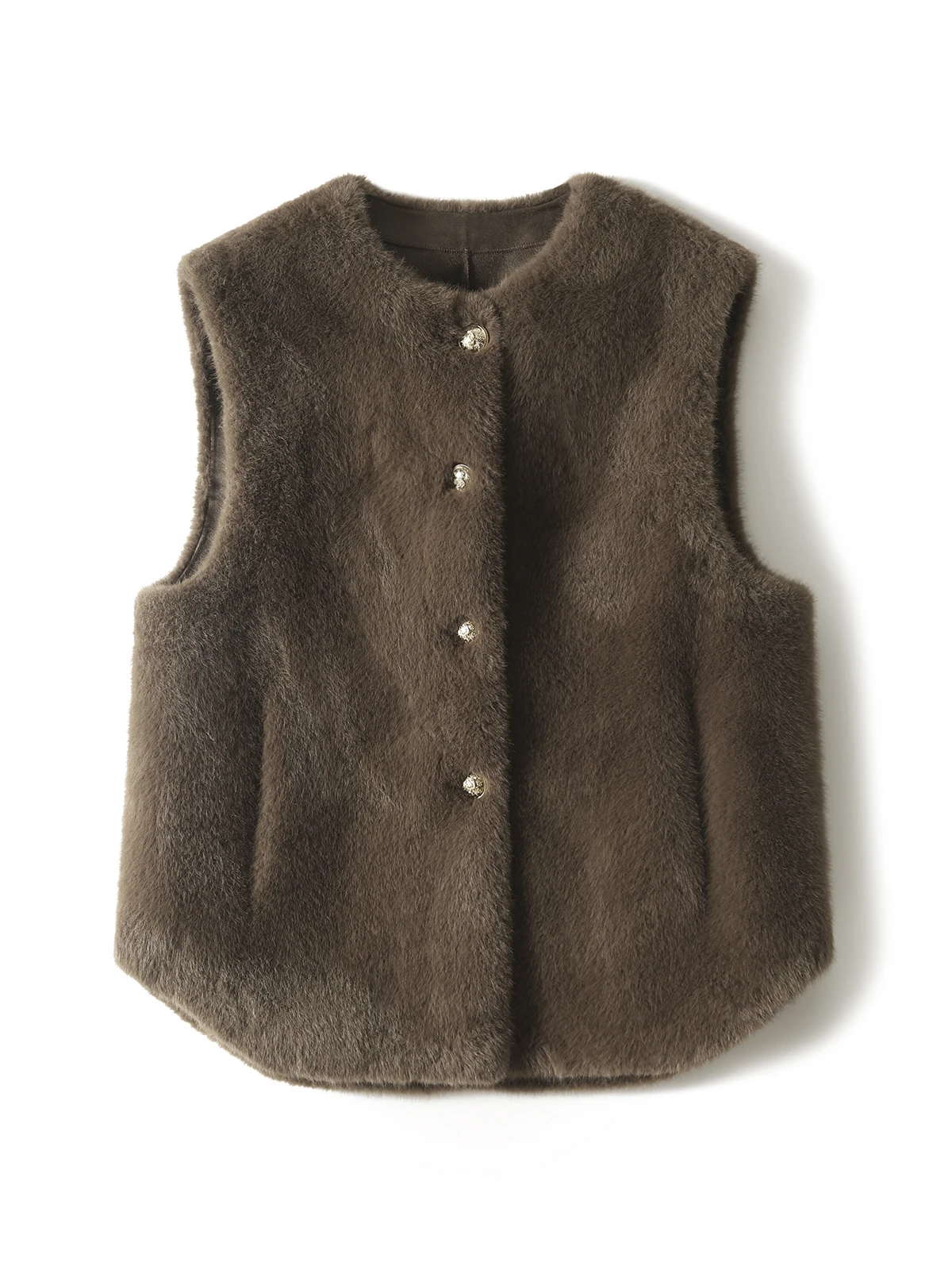 A Light Luxury, Warm, Comfortable And Healing Eco-Friendly Fur Short Coat For Women In Autumn And Winter 25