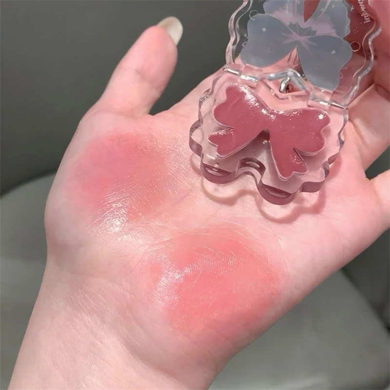 فراشة جيلي مرآة ملمع شفاه مائي ، مرطب ترطيب محمول ، أحمر شفاه سائل مقاوم للماء ، مكياج ، مستحضرات تجميل كورية #4