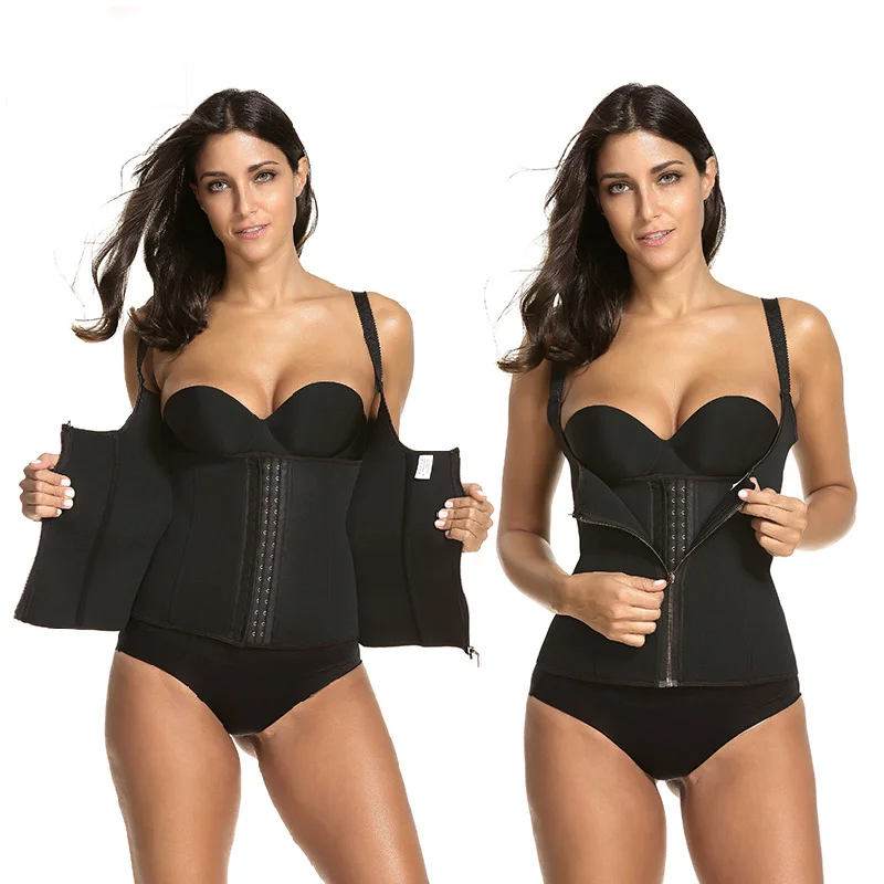 

Women's Waist Trainer Corset Steel Boned Underbust Vest Workout for Weight Loss Sport Body Shaper Pelvis Belt Shapewear