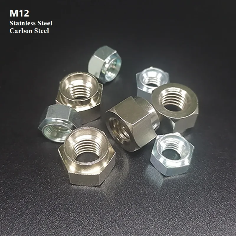 M12 Stainless Steel Step Locking Nuts Carbon Steel Galvanized Hexagonal Rivet Nut