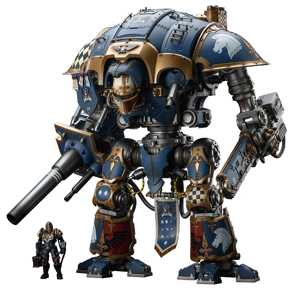 

HIPLAY JOYTOY Warhammer 40K 1/18 Imperial Knights House Terryn Knight Paladin JT9299 Фигурки