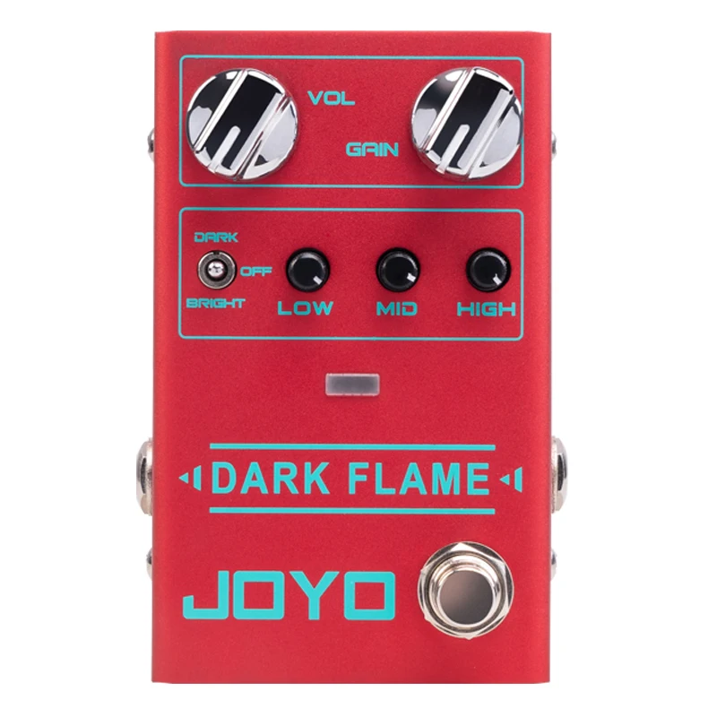 

JOYO R-17 DARK FLAME Distortion Pedal High Gain Metal Guitar Effect Pedal for Riff / Solo Play Electric Guitar Parts Accessories