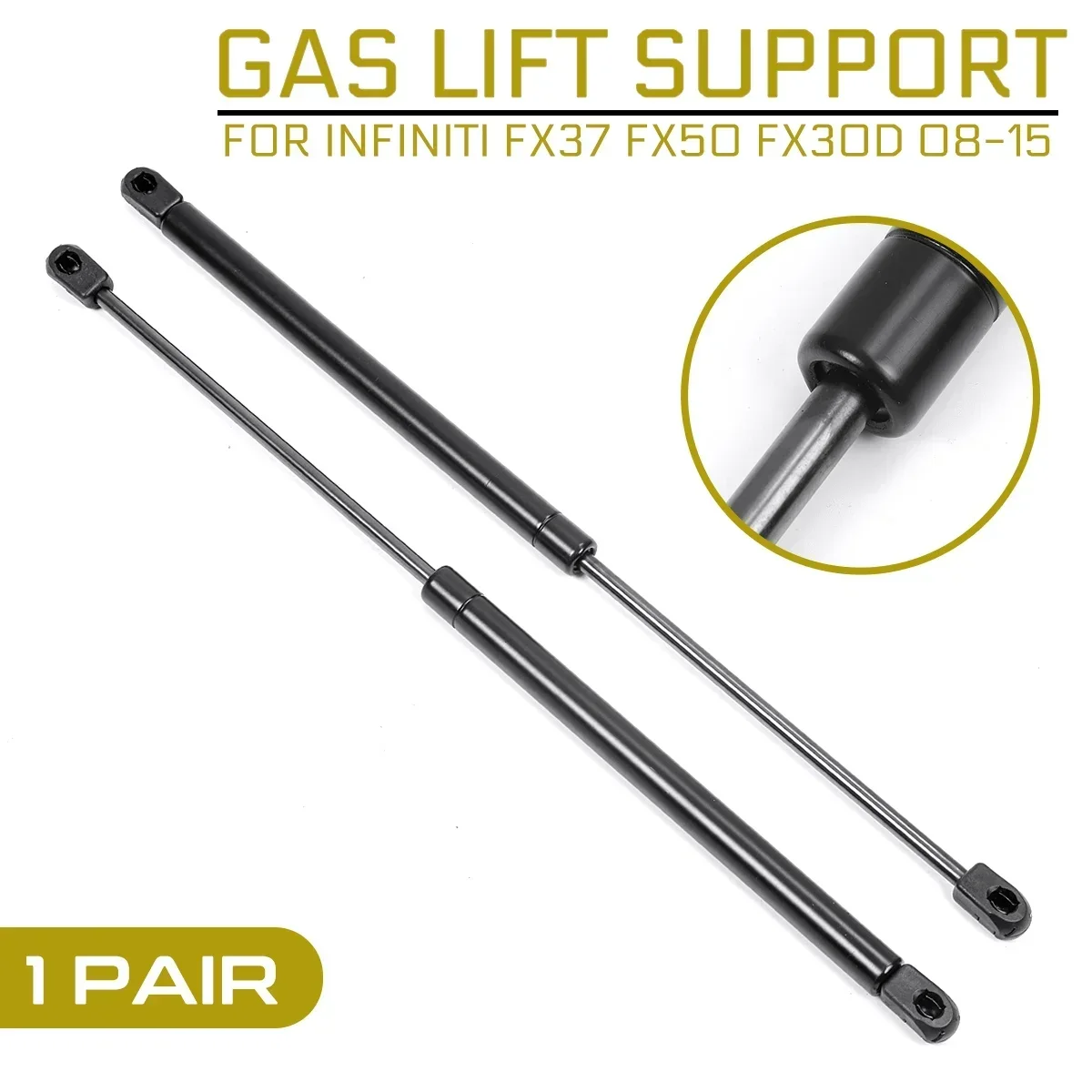 

Car Rear Trunk Tailgate Boot Gas Spring Shock Lift Strut Struts Support Bar For Infiniti FX37 FX50 FX30d 2008 2009 2010 - 2015