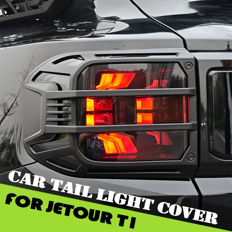 

Car Taillight Cover Fit for Jetour Shanhai T1 2024 2025 Modified Car Headlight Cover and Taillight Frame Exterior Accessories