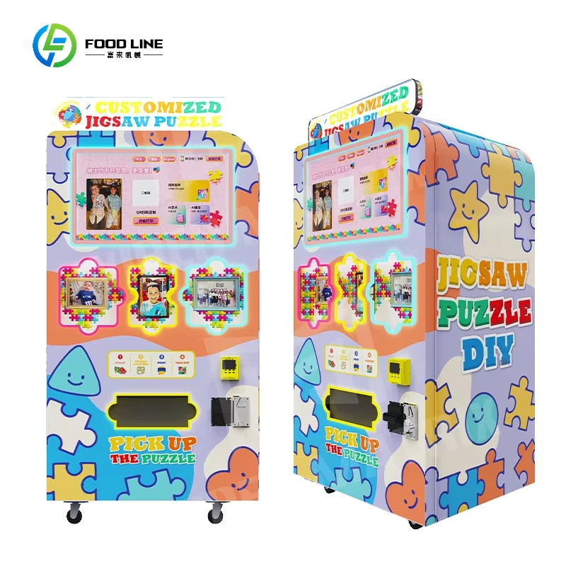 3D Auto Broaching Puzzle Aluminum CNC Machining for Machining Vending Machine Intelligent Unmanned Payment New Customized