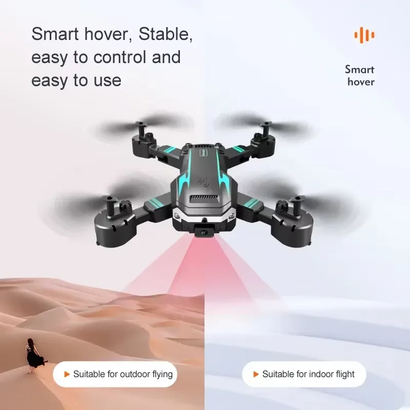 أحدث طائرة بدون طيار G6 GPS 8K HD كاميرا مزدوجة احترافية للتصوير الجوي كوادكوبتر لتجنب العوائق نطاق 3 كجم للتصوير السينمائي
