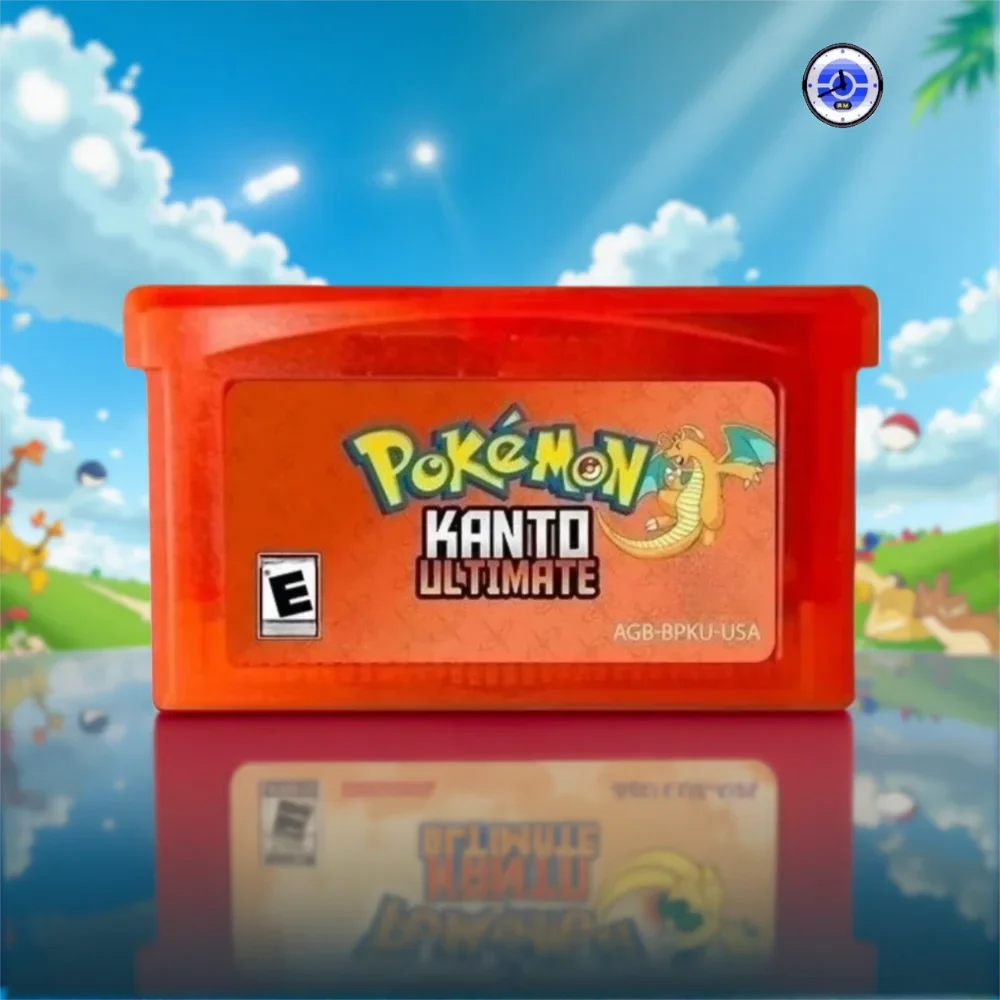 GBA Game Card， Pokémon RTC Game Cartridge ， Ruby, Sapphire, FireRed, LeafGreen  Retro Game, Children's Gift