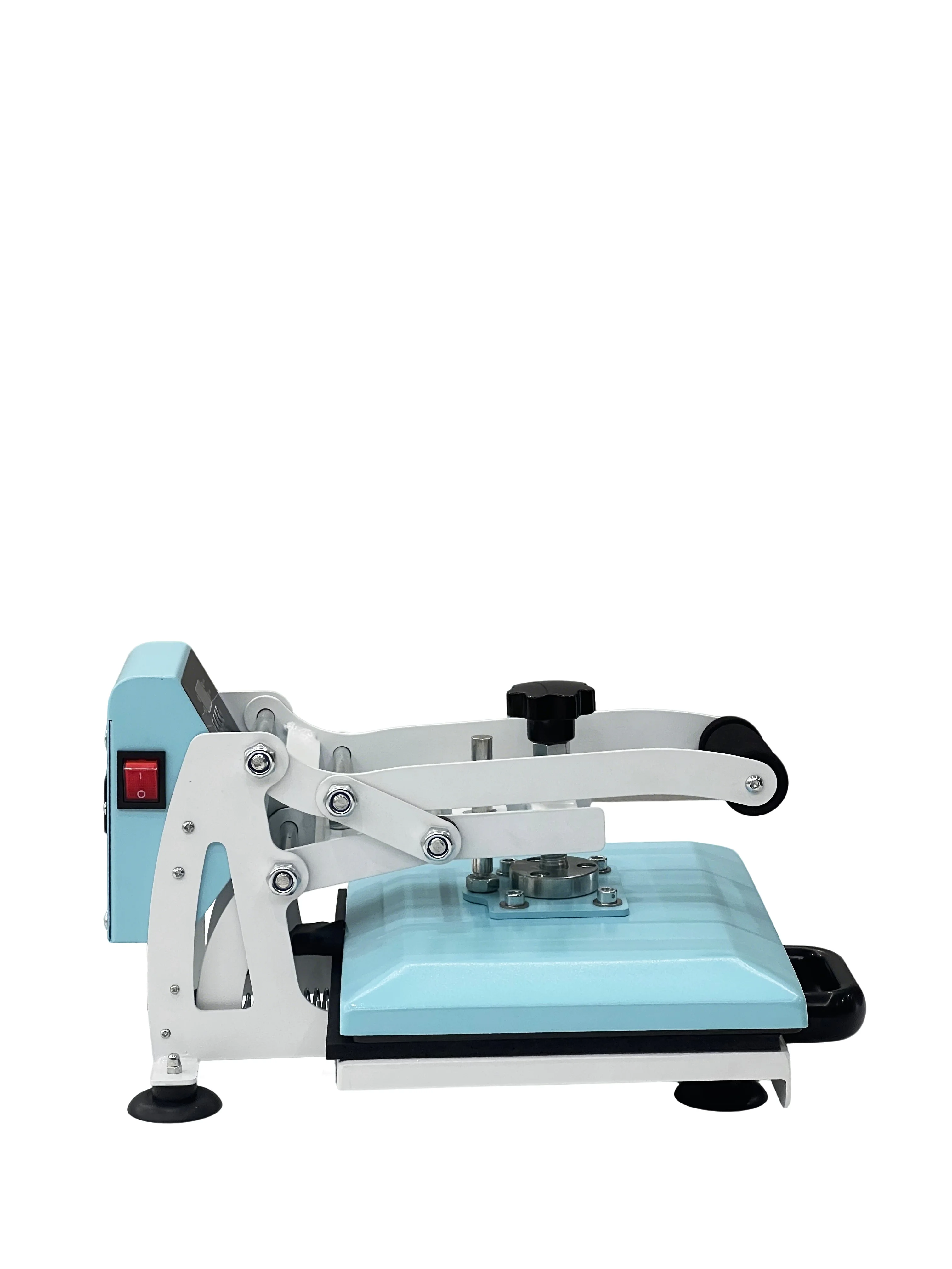 Manual Pull-out Clamshell Heat Press, A4 Size Transfer Machine for Fabric, T-shirt & HTV Printing