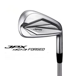 JPX923-palos de golf de hierro forjado para hombre, conjunto completo de hierro suave, alto rendimiento de rebote, hierros cóncavos, perfil trasero