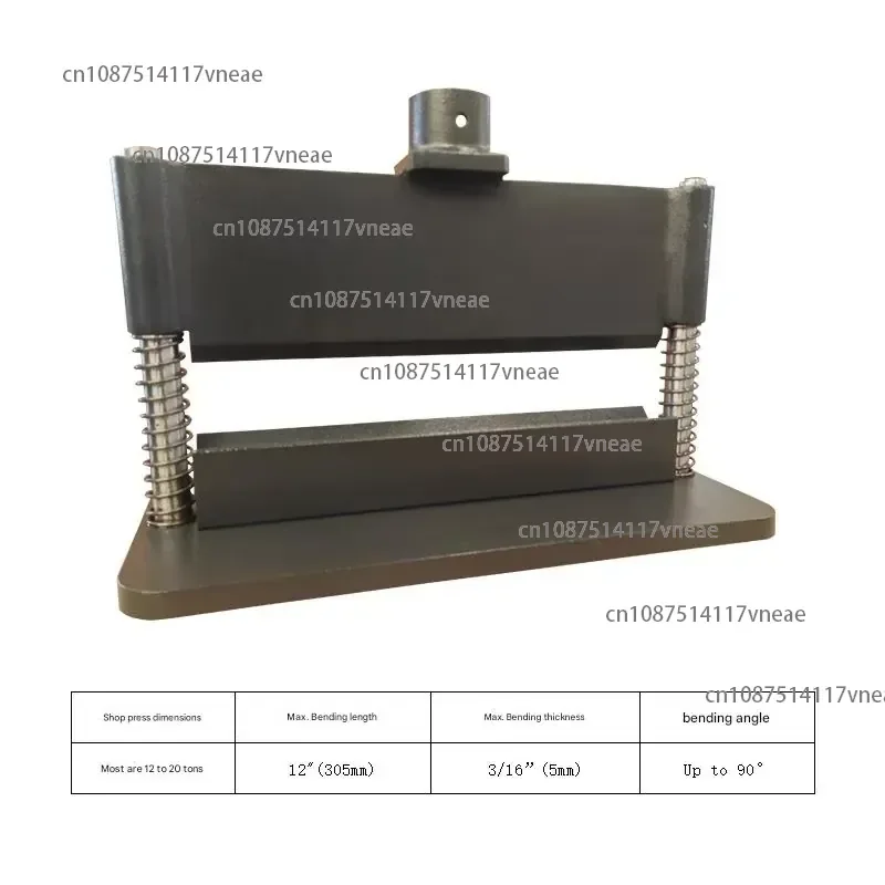Factory Direct 12 Inch Automatic Hydraulic Folding Machine General Press Brake Attachment for Aluminum Metal Processing