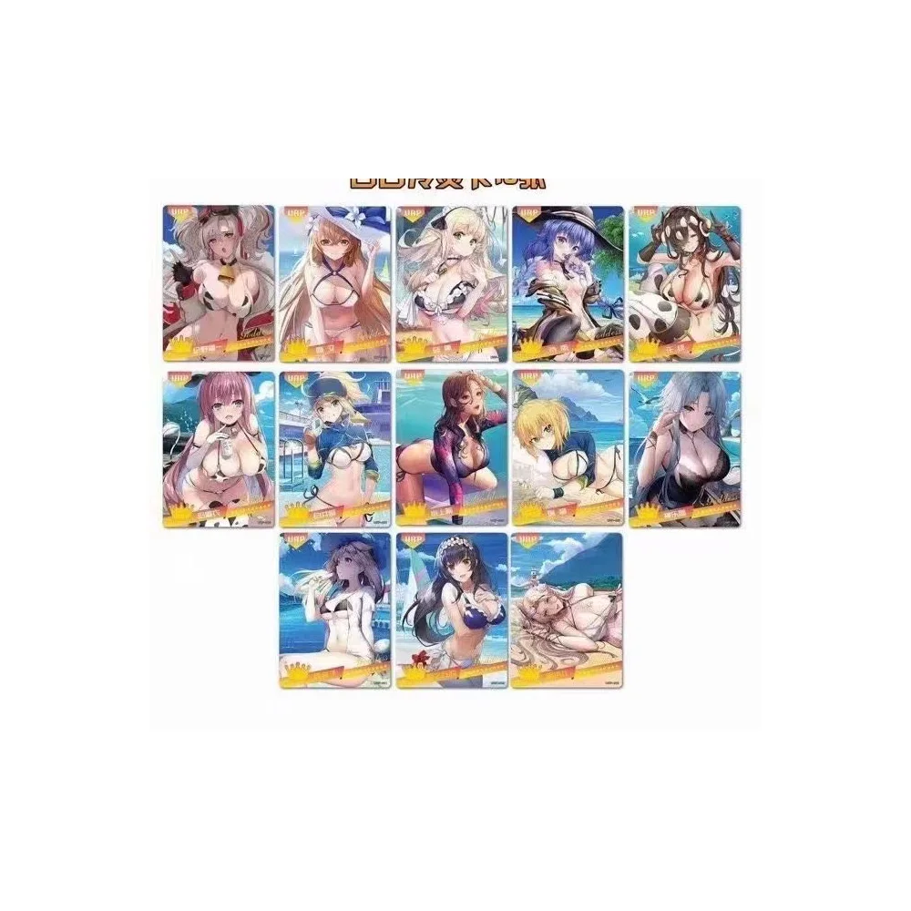 Goddess Story Summer Love SLR Collection Cards Anime Girls Party Swimsuit BikiniAnd Hobby Gift Feast Booster Box Doujin Toys