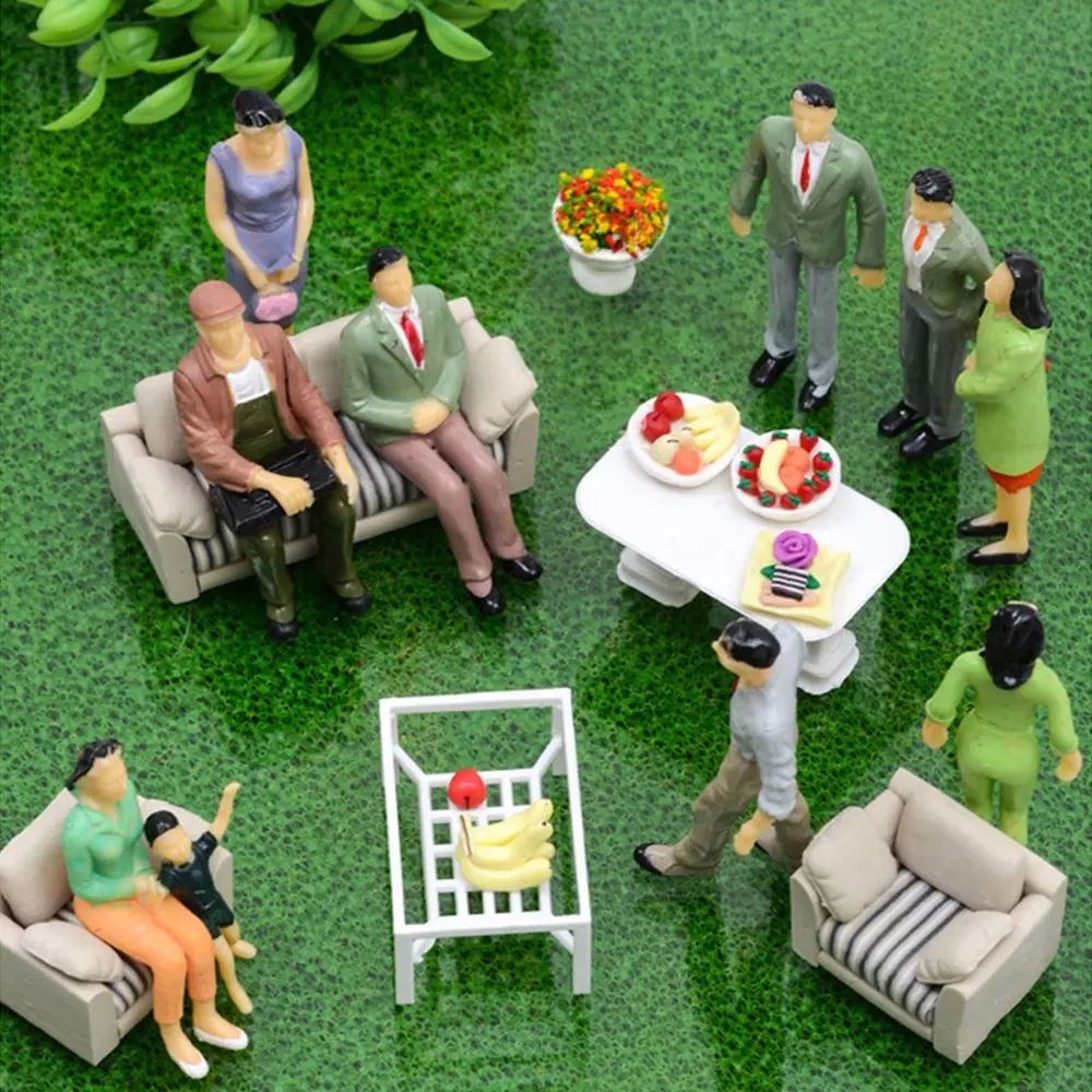 1:75/1:50/1:42/1:30/1:25 مقياس دمى أشكال هدايا يدوية الصنع ABS نموذج لتقوم بها بنفسك شخصية بناء الركاب شخصيات الناس #3