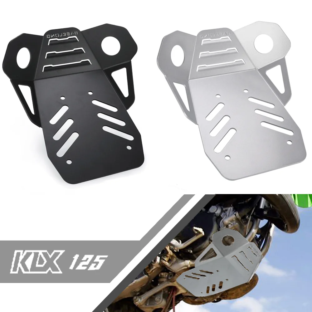 

Skidplate Engine Guard Cover Protector For Kawasaki KLX125 KLX 125 150BF D-TRACKER KLX150BF Motorcycle Accessories 2010 - 2016