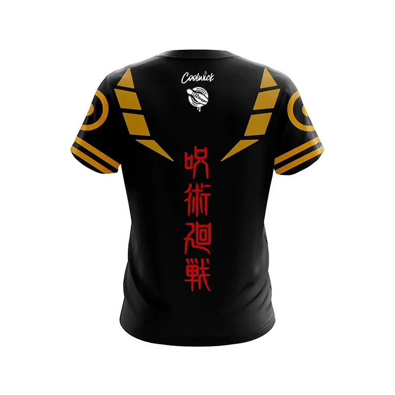 2025 verão novo 3D impresso 12Bagger x REX King of Curses uniforme de boliche para homens e mulheres camiseta de secagem rápida. camisas