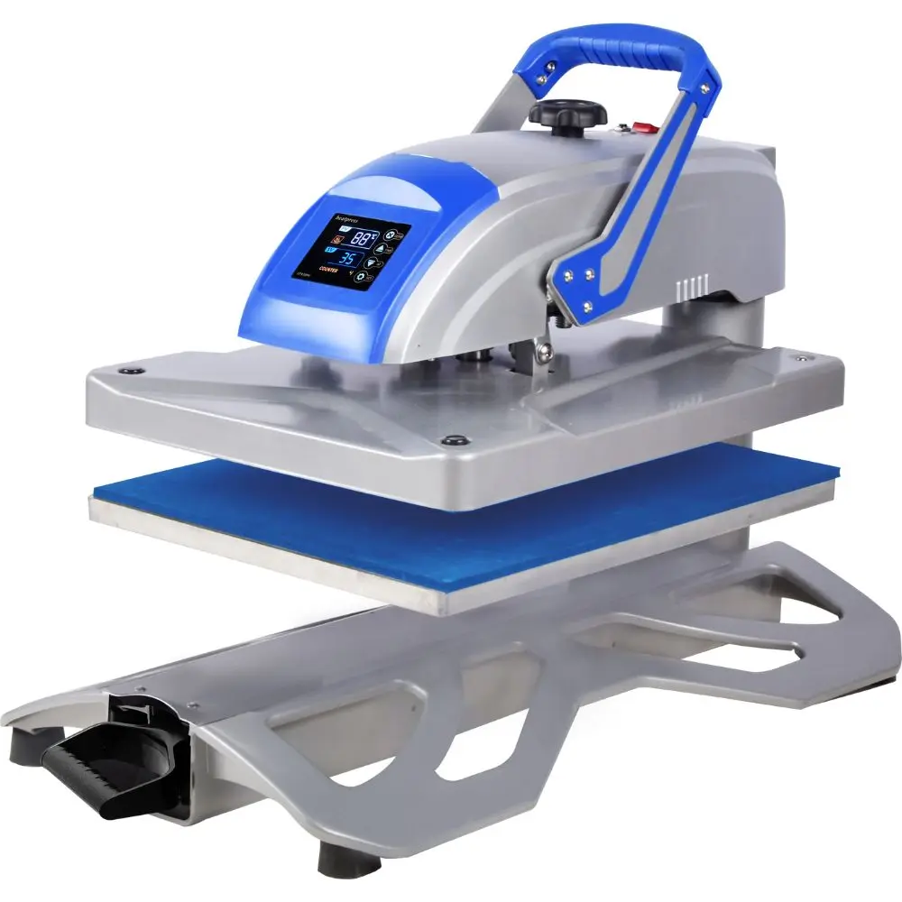 

Новая ручная термопресс-машина для переноса изображений на футболки 40x50 (16x20) с поворотным механизмом, модель 2026 года