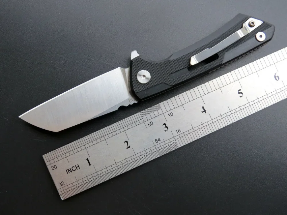 New Eafengrow Ef86 Folding Pocket Mini Knife D2 Blade + G10 Handle Camping Knife For Hunting Outdoor Fruit