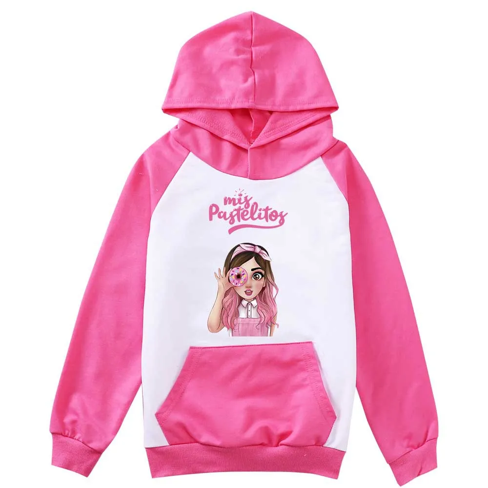 

3D Mis Pastelitos Girls Cotton Full Sleeves Hoodies Sweatshirts Spring Autumn Tops Clothes T Shirt Boys Costume Clothing 3-16Y