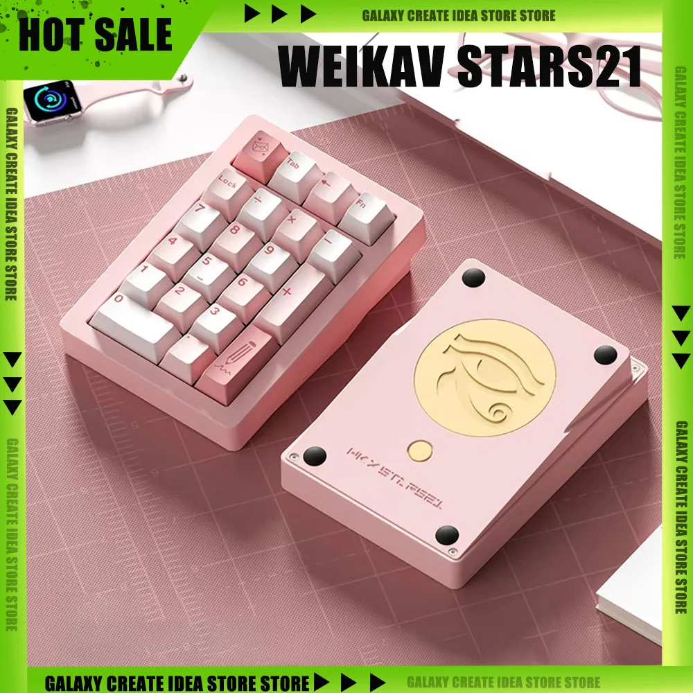 weikav-stars21-pad-three-mode-mini-keypad-kits-rgb-qmk-wireless-bluetooth-wired-keyboard-kits-for-pc-gamer-accessories-gifts