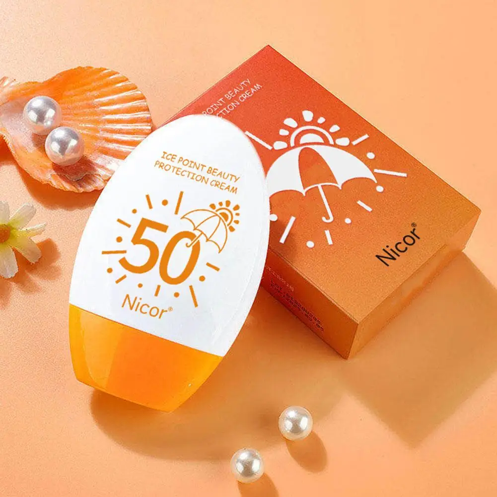 60G Water Gezicht Zonnebrandcrème Spf 50 Pa Isolement Whitening Verzorgingsplek Huid Anti Kalmerende Verheldering Sunblock Moisturiz C7f5