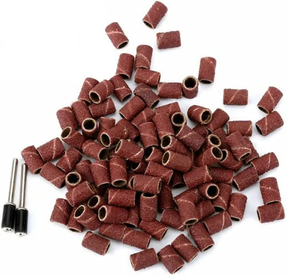 

531pc Drum Sander Set Rotary Tool Sanding Band Sleeves Accessories Work Nail Grinding Mandrels Drum Sander Set Drilling Abrasive,as shown
