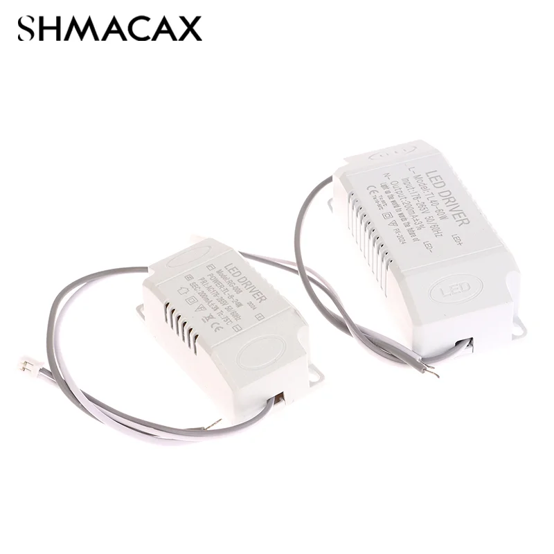 1PC Single Color LED Driver 8-24w 24-36w 36-50w 40-60w LED Constant Current Driver Power Unit Supply LED Transformer