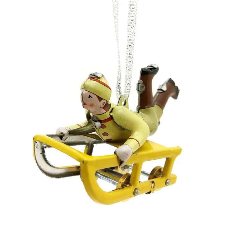 

MM275 Рождественский кулон Сани Ностальгическая тема Персонализированный кулон Креативный подарок Кухонный реквизит для витрины Трансграничный