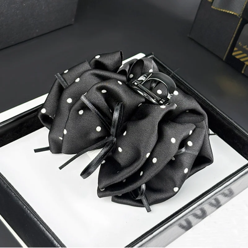 

Новые весенне-летние заколки для волос с милым бантом в корейском стиле, заколка-краб для волос, заколка-краб для затылка, повязка на голову, женские аксессуары для волос