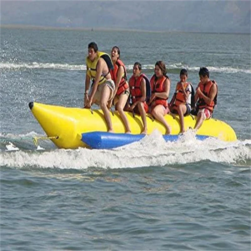 Foldable banana tube floating pedal boat water bike bicycle inflatable pontoon