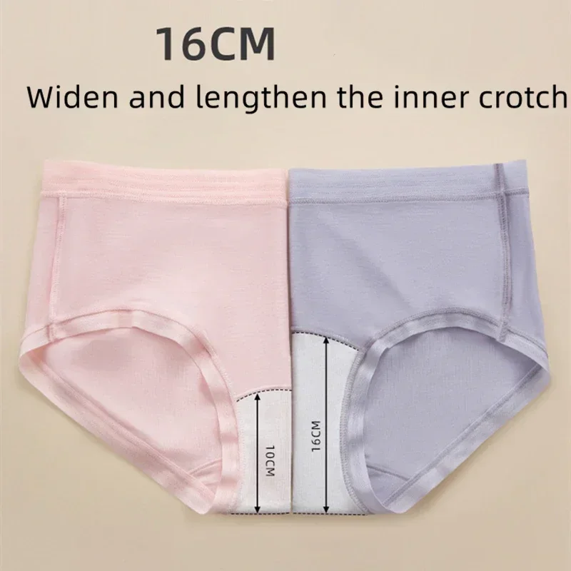 Women\'s Panties Lenzing Modal Female Underwear Underpants Briefs M-XXL 7A Level Antibacterial Breathable Soft Sexy Comfortable
