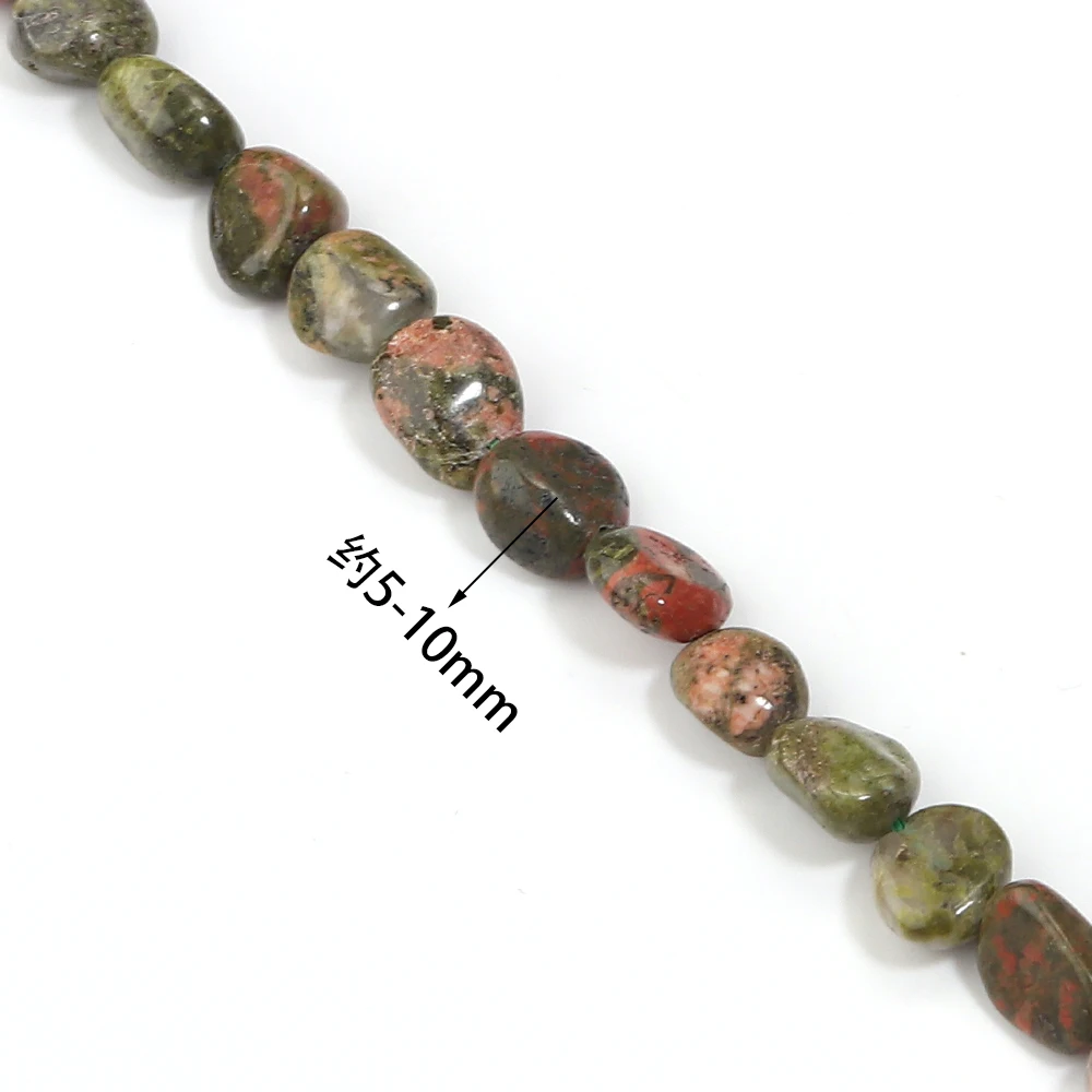 5-10mm Natural Irregular Stone Beads Agates Opal Jade Loose Spacer Beads For Making Jewelry DIY Bracelets Necklace Accessories