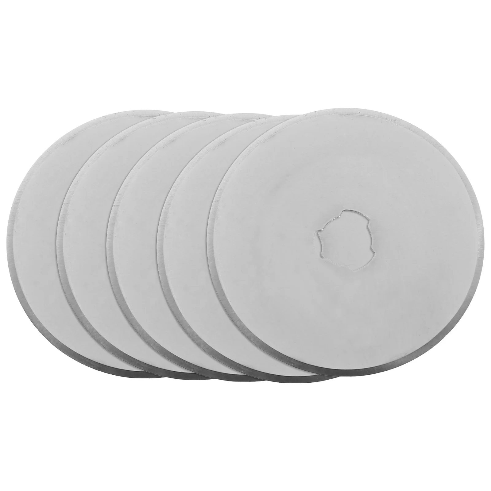 5pcs Rotary Cutter Blades Replacement Stainless Steel Fabric Cutting Wheel For Sewing Quilting Craft Lightweight Sewing Rotary