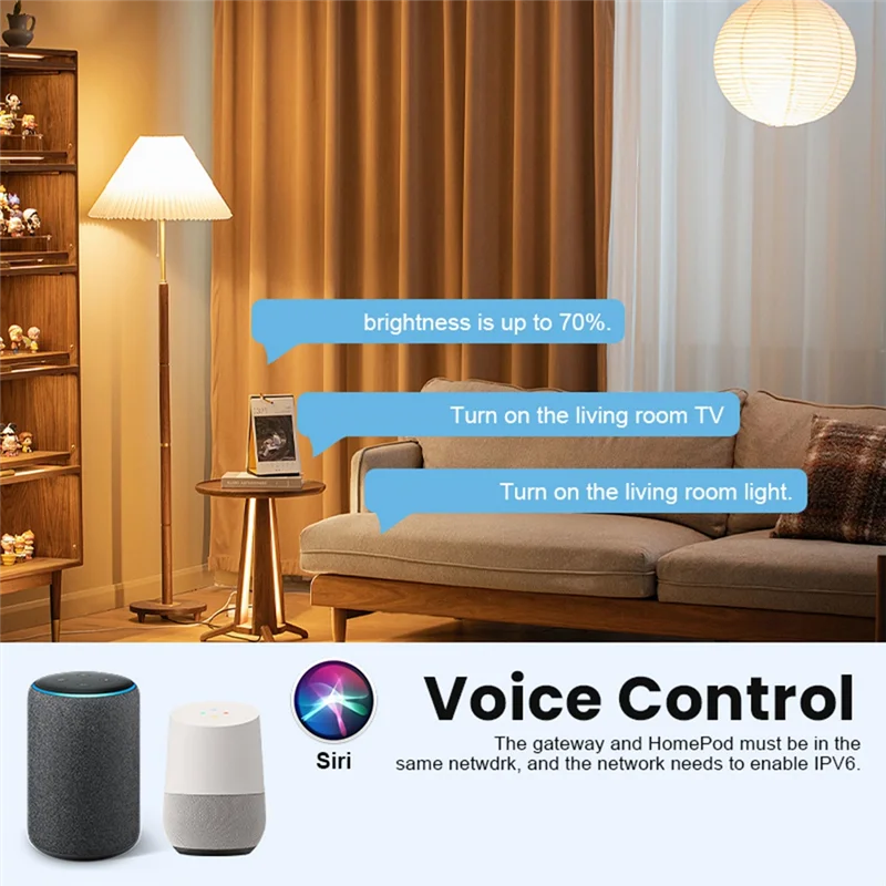 

Превосходный-1 шт. Tuya Matter Thread Hub Zigbee Smart Home Bridge Matter Gateway Hub Siri Voice Control Белый для Google Alexa Ho