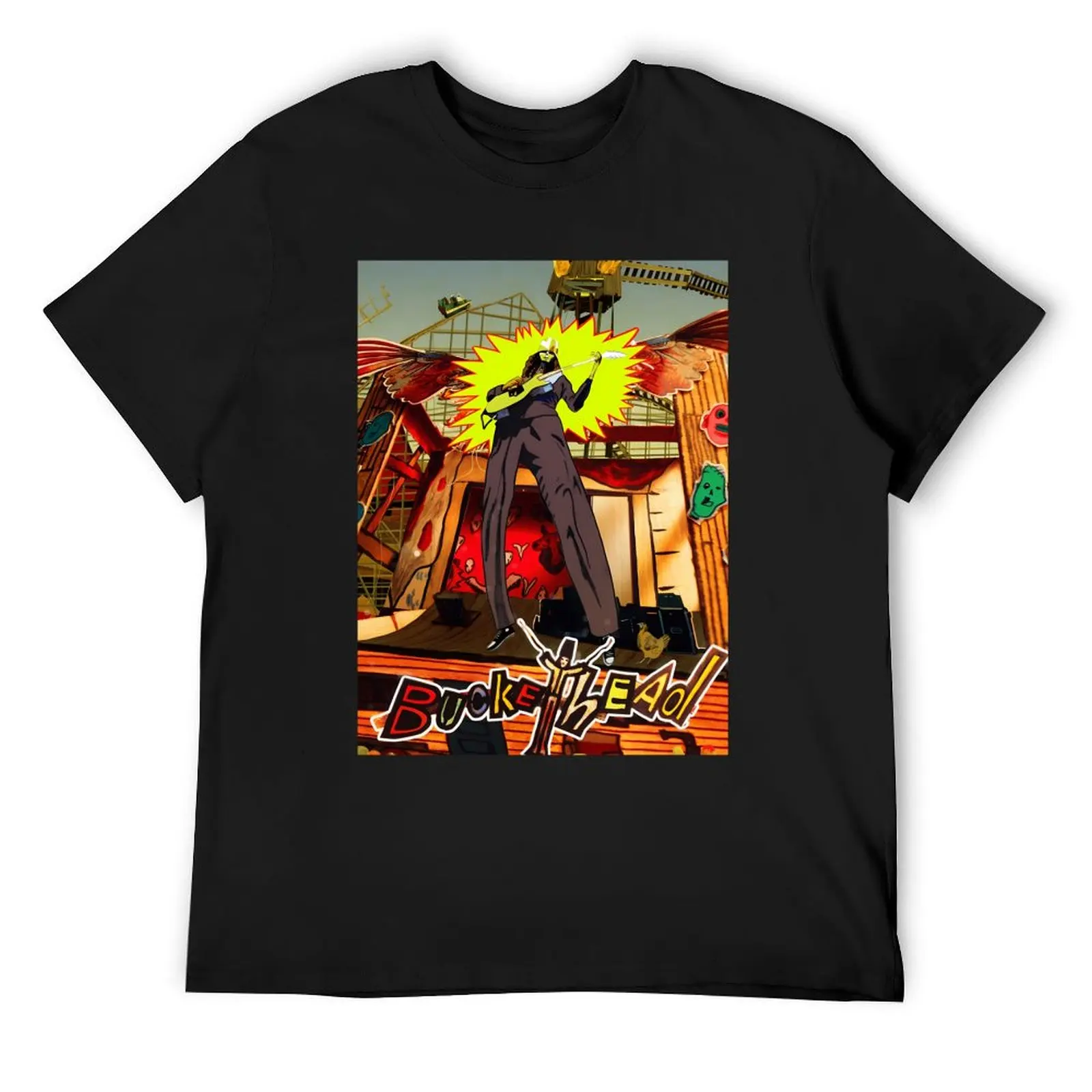 

Land Buckethead Live Tour 2021 Siangrabu T-Shirt vintage baggy shirts funny t shirts men