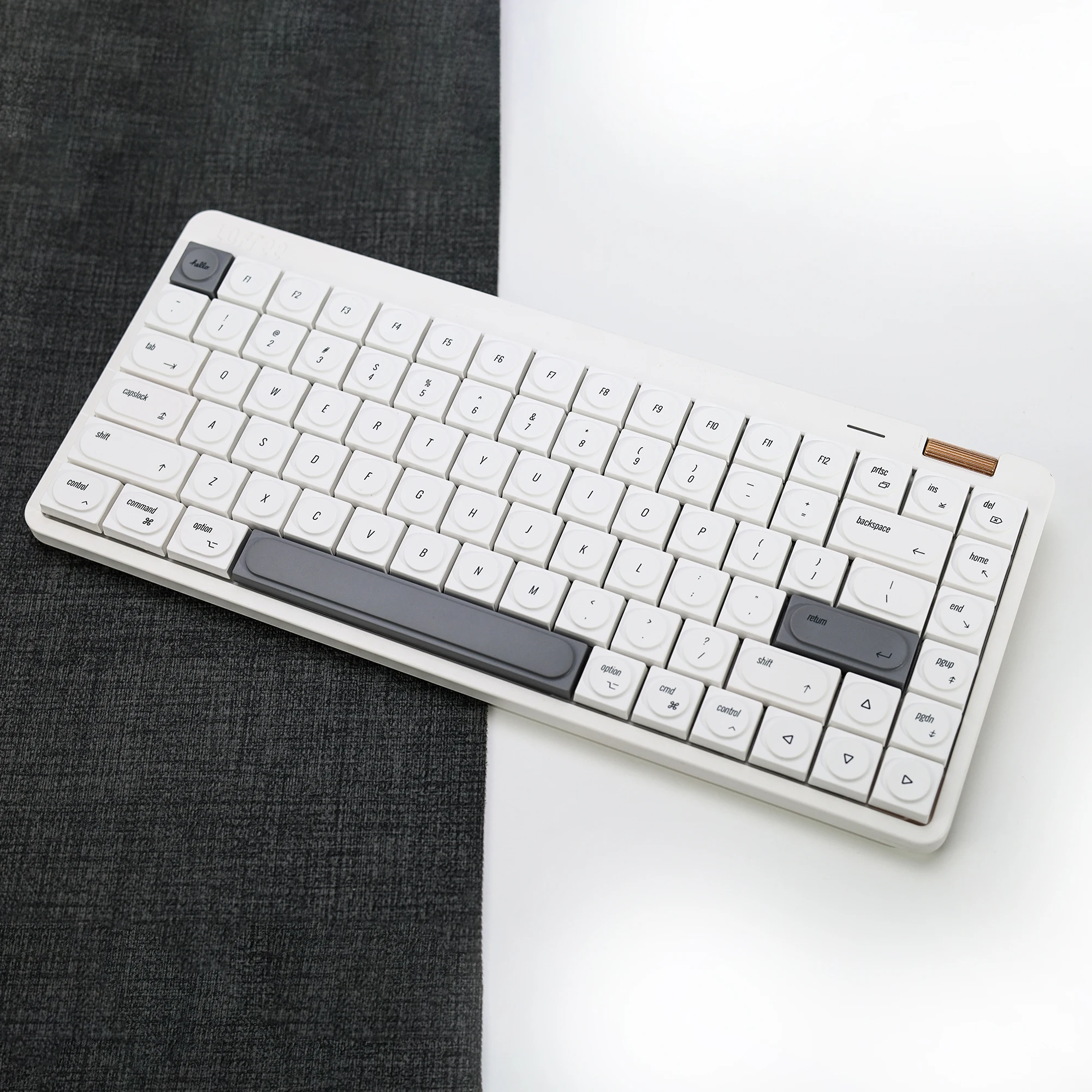 KBDiy Doys Keycaps Retro MAC Style 1353 Keycap PBT Simple For 60 DIY Gaming Low Profile Mechanical Keyboard Cherry MX Switches view 5
