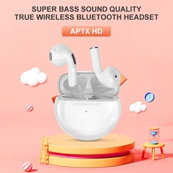 Original Pro 6 TWS Wireless Headphones with Mic Fone Bluetooth Earphones Sport Earbuds Pro6 J6 Headset Earbuds for Xiaomi Huawei