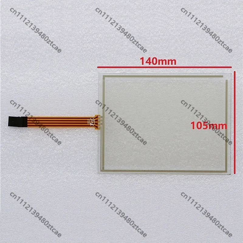 5.7inch 140x105mm 4 Wire Resistive Touch Screen Digitizer Panel Glass Replacement for AMT 91-09502-00B