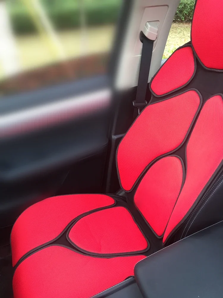 Car 1 Front Seat Covers Sport Cushion Detachable mesh fabric Cover For mercedes AMG BMW Audi Mustang peugeot jeep volkswagen