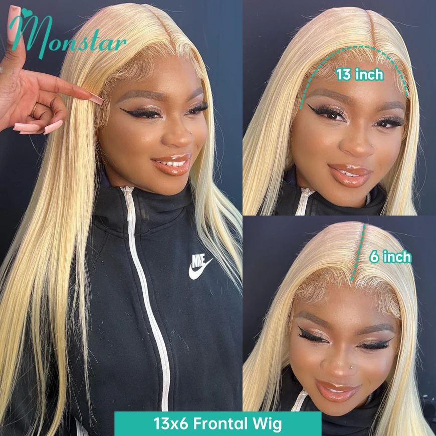 360 Full HD Lace Front Echthaar Perücke 13x6 13x4 gerade blonde Frontal Perücken für Frauen vor gezupft leimlose Perücke bereit zu tragen