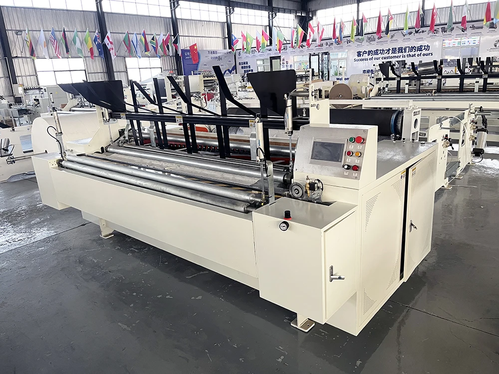 Full Auto High Speed Roll Laminating Toilet Paper Making Machine Tissue Paper Manufacturing for Toilet Roll
