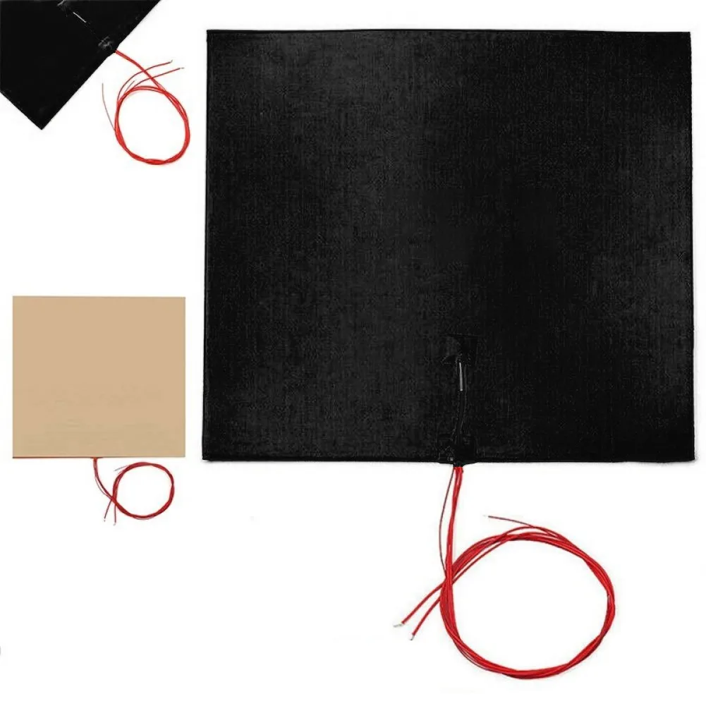

220V 1400W High Insulation Performance High Quality Silicone Heating Pad Silicone 500*500 * 1.5mm Heating Power Pad For Printer
