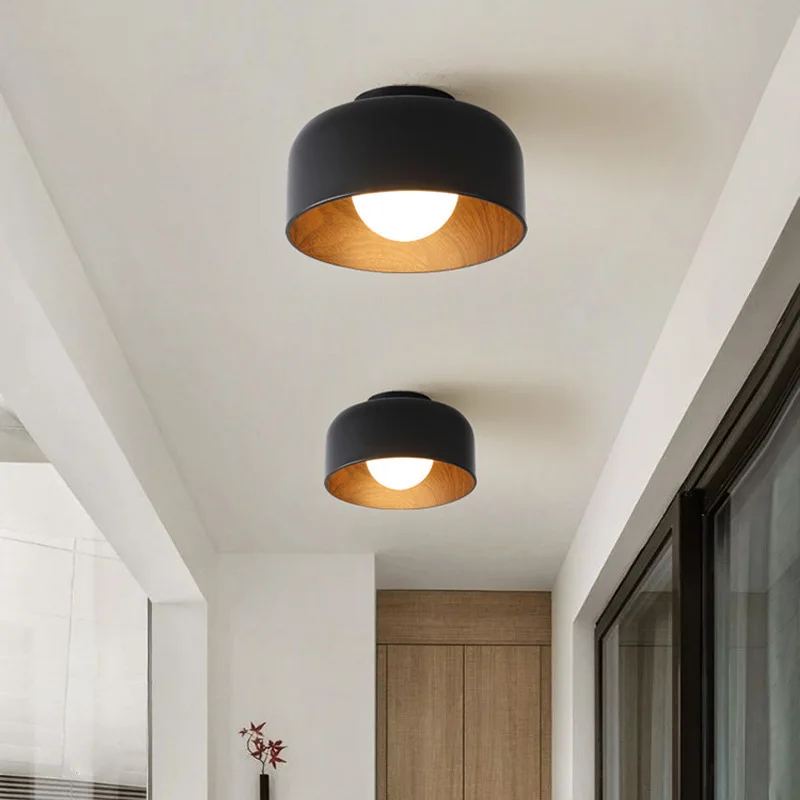 Minimalist Small LED Ceiling Light Hallway Aisle Corridor Balcony Decor Lamp Ceiling Chandelier Lustre for Living Room Bedroom