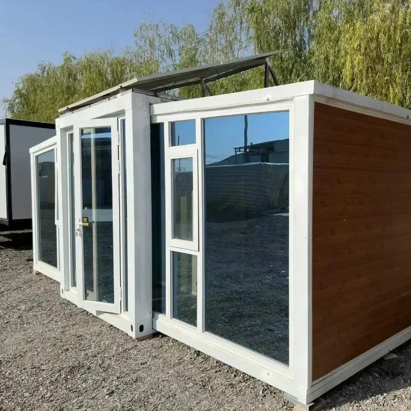 High Quality Container House Prefabricated 2 Bedroom 1 Bath Room  1 Kicken Container House