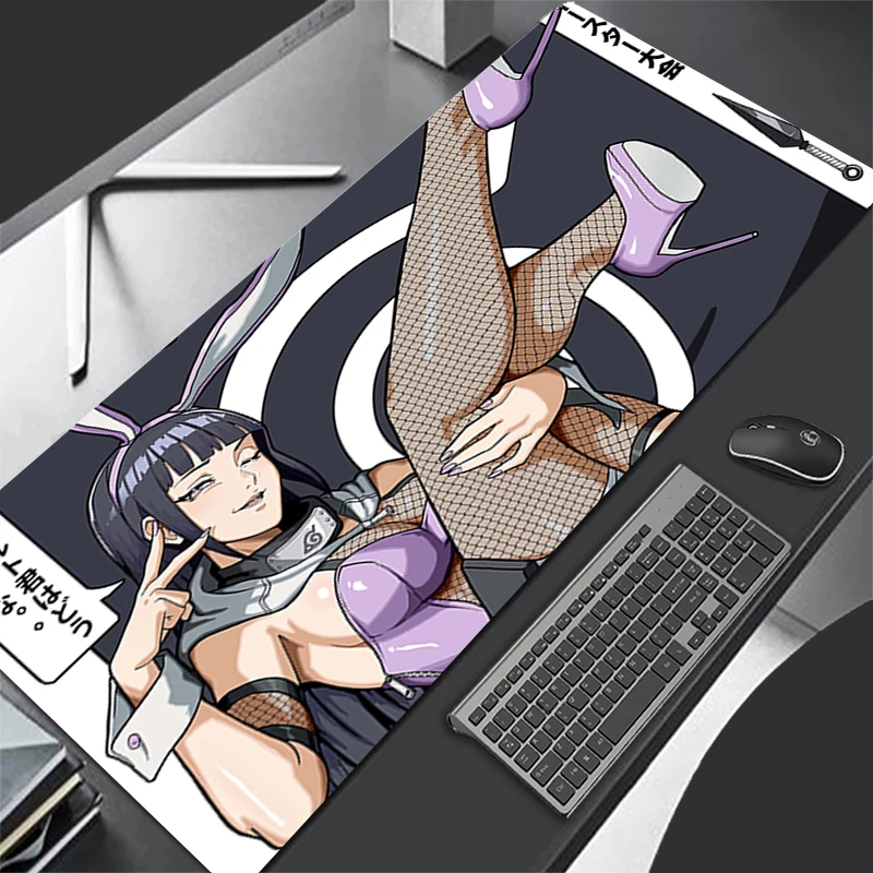 

Mouse Pad naruto hyuuga hinata Large Gamer Keyboard Desk Mouse Mat Carpet Rubber Tapis Souris Gaming Notbook 800x300 Mousepad